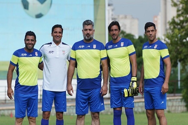 ستاره‌های پرسپولیس و استقلال پا به توپ شدند+ عکس