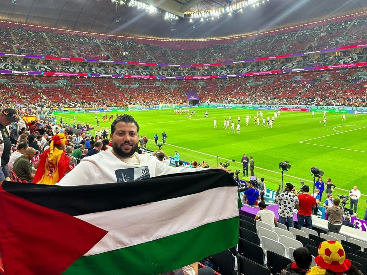 رونمایی از نوع جدید همبستگی با ملت فلسطین در جام جهانی