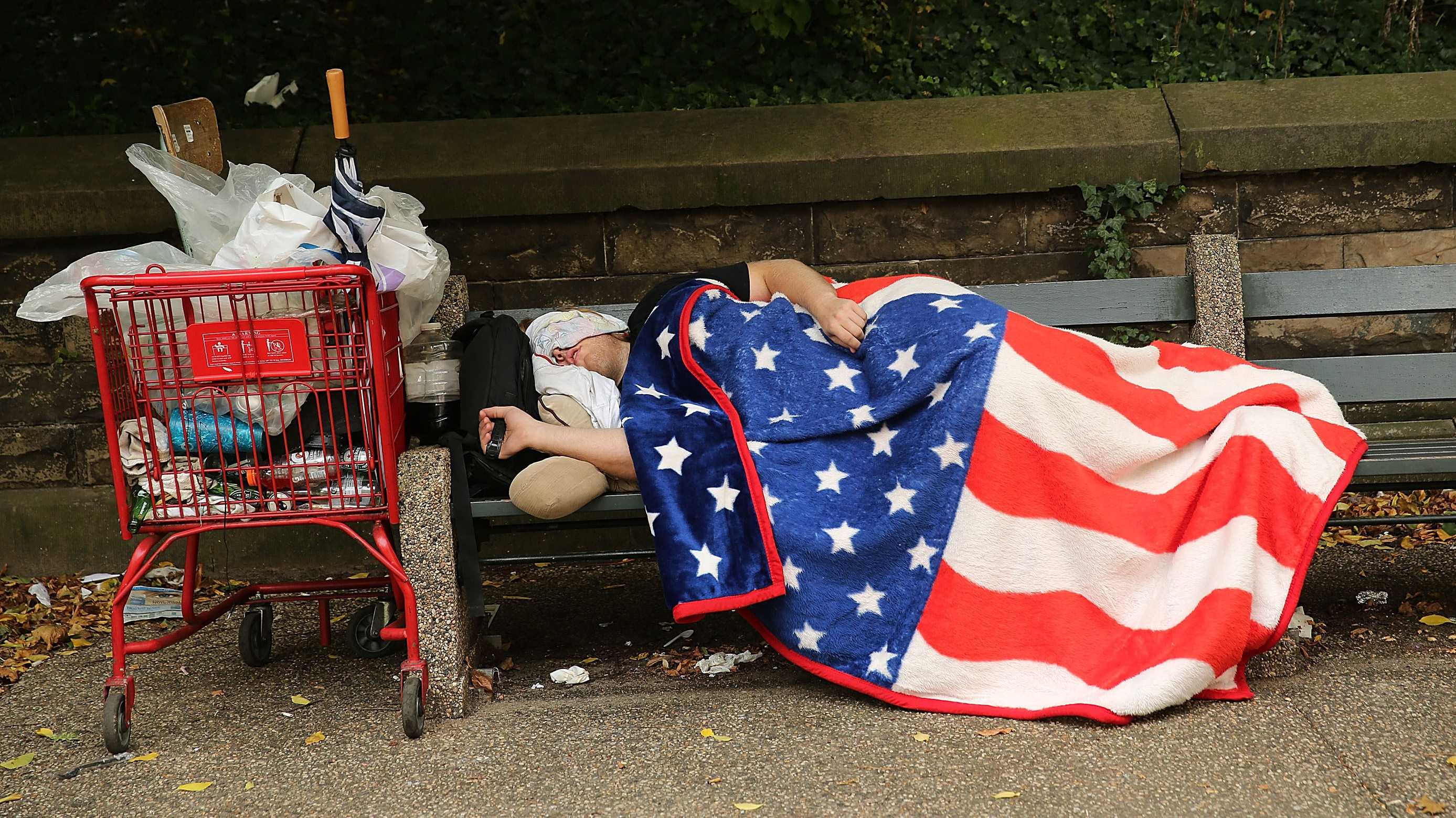 تفاوت فاحش میان آمریکای رؤیایی و آمریکای بی‌خانمان