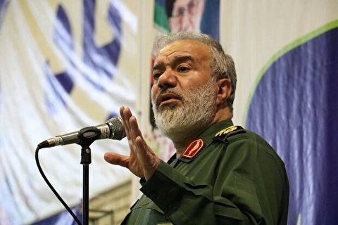 سردار فدوی:آمریکایی‌ها حتی یک پیروزی هم در مقابل ایران نداشتند