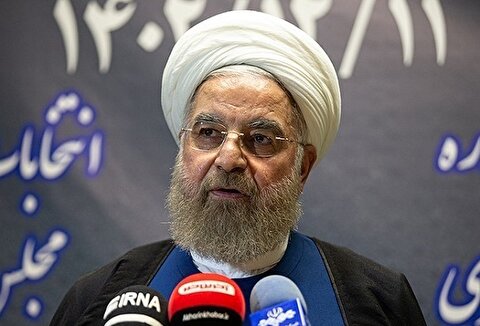 حسن روحانی: هاشمی رفسنجانی همیشه توصیه می‌کرد از صحنه پیشرفت و حل مشکلات جا نزنیم