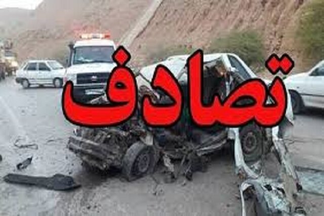 تصادف در جاده همدان- تهران ۸ مصدوم برجای گذاشت
