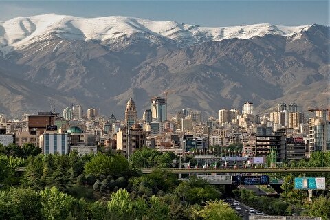 هوای تهران در شرایط قابل قبول امروز ۲۷ دی ۱۴۰۲