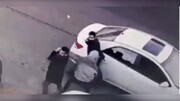 زورگیری با چاقو در حومه تهران / سرقت هم‌زمان ۲ تلفن همراه از ۲ نفر + فیلم