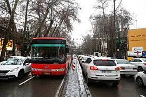 ترافیک سنگین صبحگاهی در بزرگراه‌های پایتخت امروز 14 بهمن 1402