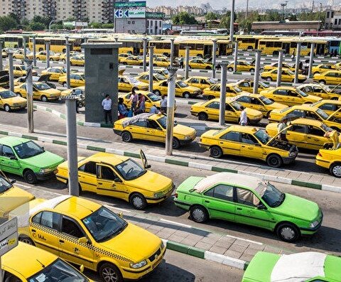 اعزام تاکسی کمکی برای سرویس‌رسانی به شهروندان در خطوط پرازدحام شهر تهران