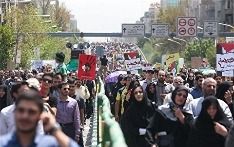 حماسه حضور ملت متدین ایران، خار چشم دشمنان