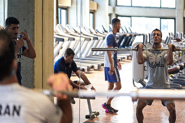 برگزاری تمرین وزنه ملی‌پوشان کشتی فرنگی زیر نظر رنگرز