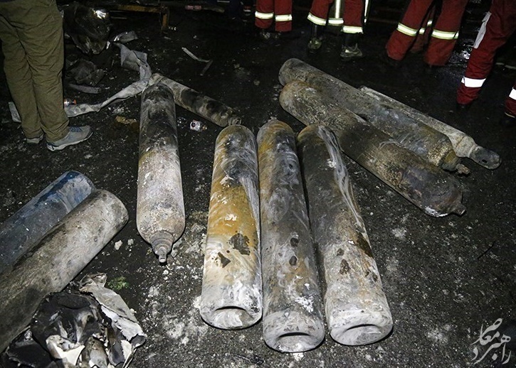 ماجرای  انفجار بیمارستان در کرج + عکس