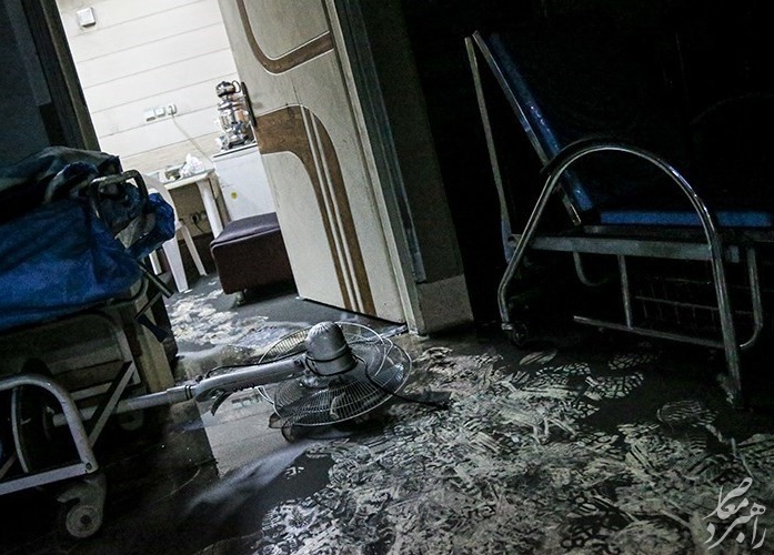 ماجرای  انفجار بیمارستان در کرج + عکس