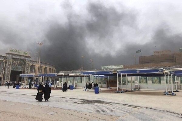 جزئیات آتش سوزی در نزدیکی حرم مطهر امام حسین (ع)