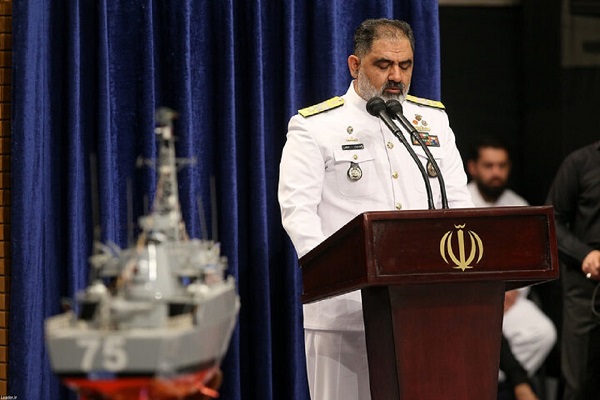 امیر ایرانی:مأموریت ناوگروه ۸۶ پیام‌آور تحریم‌ناپذیری ایران است