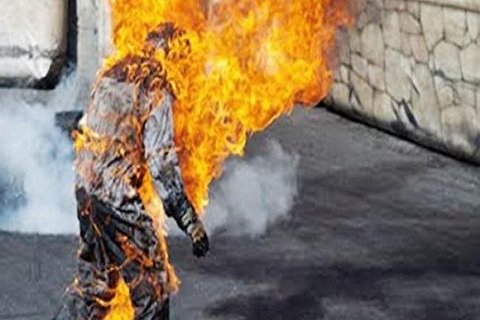 خودسوزی دومین نظامی سابق صهیونیست