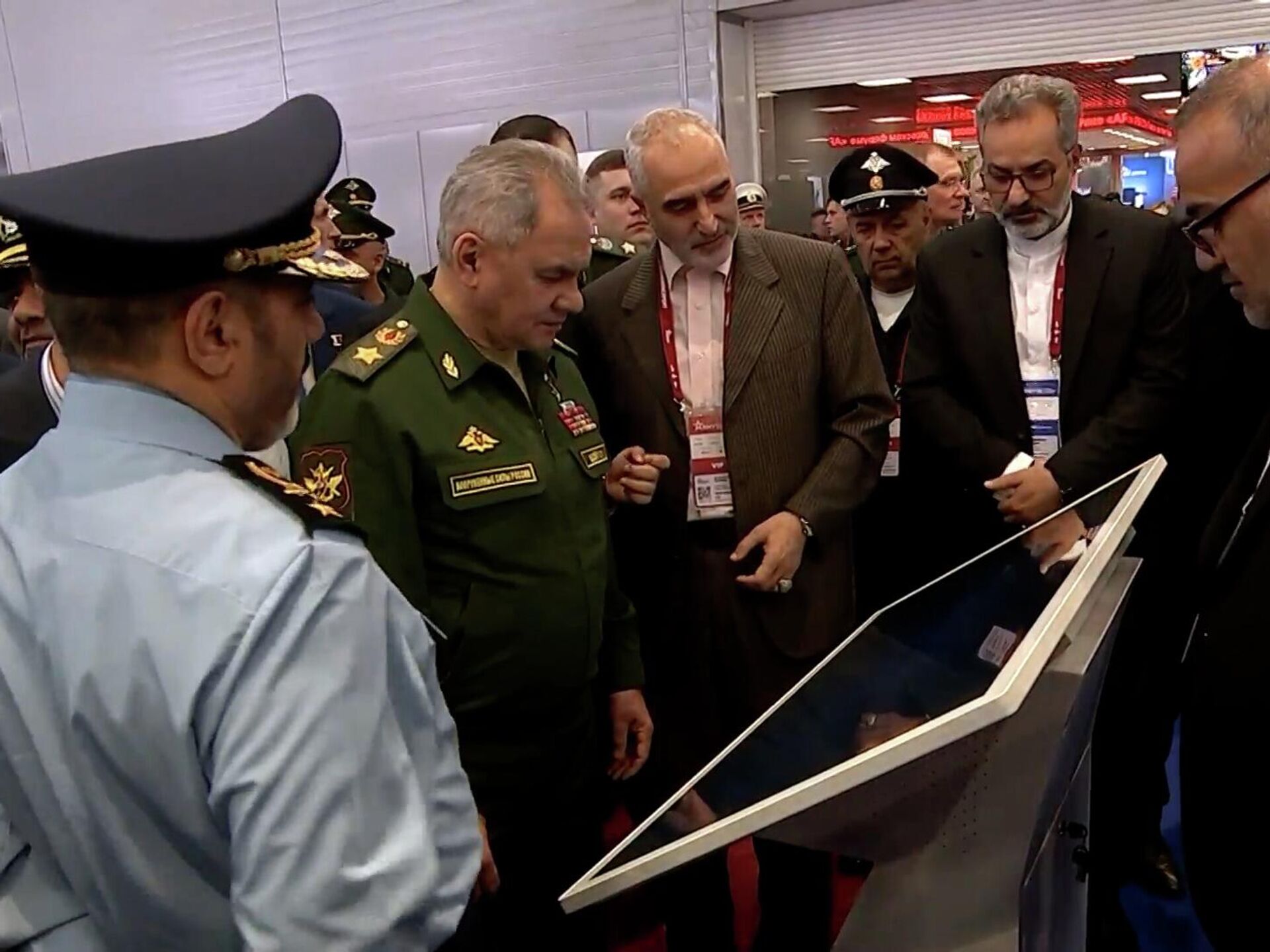نمایش توان بالای تسلیحاتی ایران در نمایشگاه نظامی مسکو
