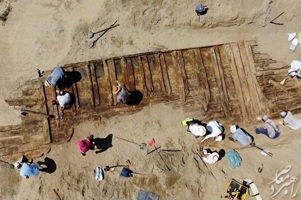 کشف کشتی دوهزار ساله در معدن + عکس