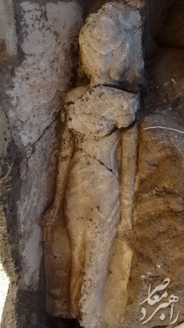 کشف مجسمه ۳ هزار ساله دختر فرعون + عکس
