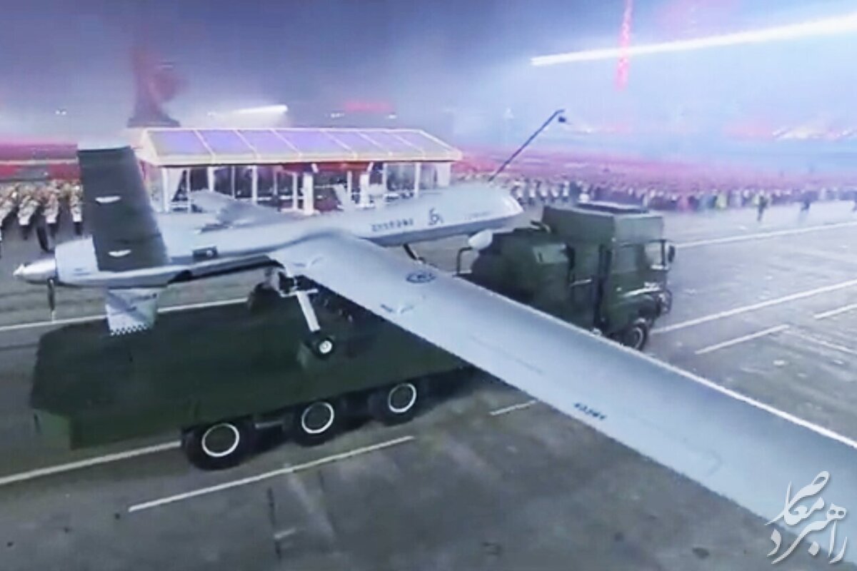 عکس / مجهزشدن پهپاد SB-۹ کره شمالی به بمبی شبیه به بمب SDB ۱ آمریکایی
