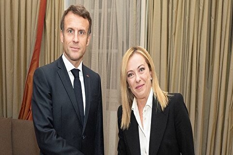 بحران مهاجرت در اروپا؛ محور دیدار مکرون و ملونی بحران مهاجرت در اروپا؛ محور دیدار مکرون و ملونی