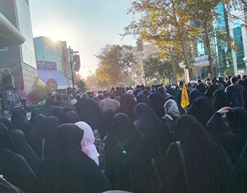 هتاکان، خیمه‌های عزاداری حضرت زهرا را در شیراز آتش زدند /مردم به خیابان آمدند