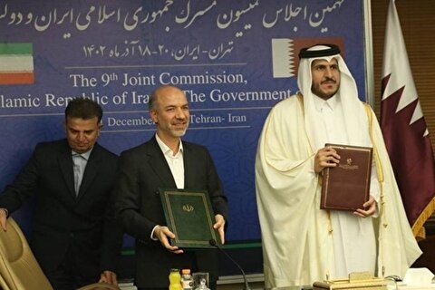 امضا سند همکاری‌های‌ اقتصادی ایران و قطر