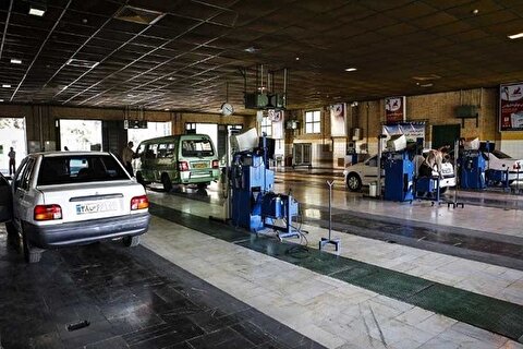مراجعه فقط ۳۷ درصد خودرو‌های پلاک تهران به مراکز معاینه فنی