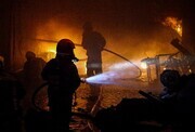 حادثه آتش سوزی مرگبار در شرق تهران + فیلم