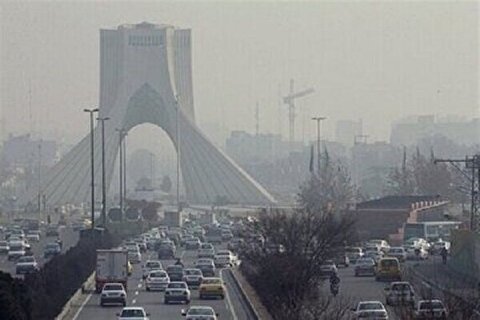 هوای تهران همچنان آلوده امروز ۱۲ دی ۱۴۰۳