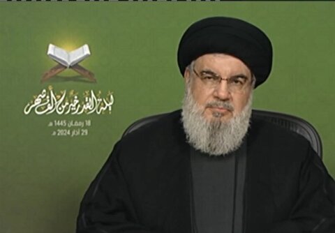 سخنرانی دبیرکل حزب الله لبنان به مناسبت هشتمین سالگرد شهادت فرمانده...