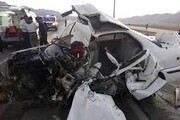 واژگونی ۳ خودرو شوتی در جاده یاسوج - اصفهان / جانباختن ۳ راننده + فیلم