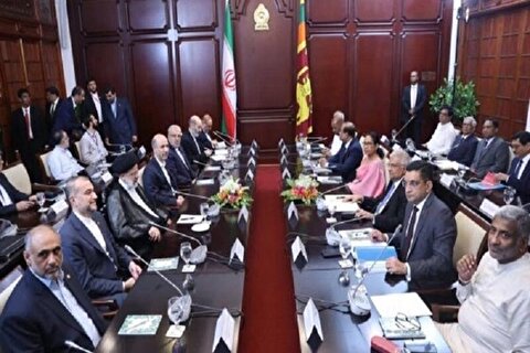 آیت‌الله رئیسی: شرکت‌ها و متخصصان ایرانی آماده مشارکت در پروژه‌های عمرانی سریلانکا هستند