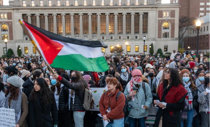 خیزش دانشجویان آمریکایی علیه نسل کشی در غزه