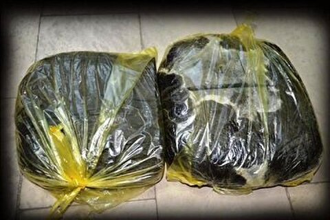 کشف 130 کیلوگرم حشیش و تریاک از 2 موتورسیکلت در جاسک