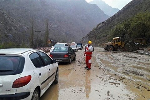 جاده چالوس یکطرفه شد