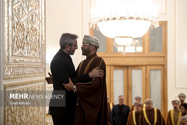 تصاویر / دیدار وزیر امور خارجه عمان با سرپرست وزارت خارجه