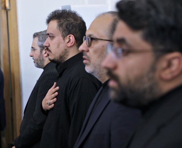 مراسم هفتمین روز شهادت شهدای خدمت در وزارت خارجه + تصاویر