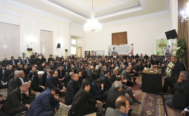 مراسم هفتمین روز شهادت شهدای خدمت در وزارت خارجه + تصاویر