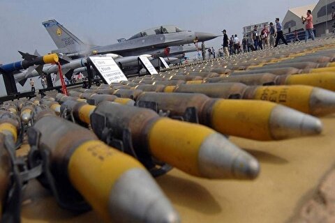 آوار بمب‌های اهدایی آمریکا بر سر مردم رفح