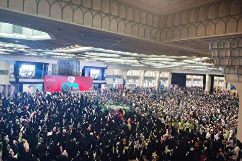 اجتماع مردم تهران در مصلی امام خمینی با حضور «سعید جلیلی»
