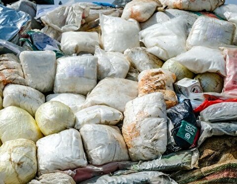 کشف بیش از ۶۰۰ کیلوگرم مواد مخدر در جنوب شرق کشور