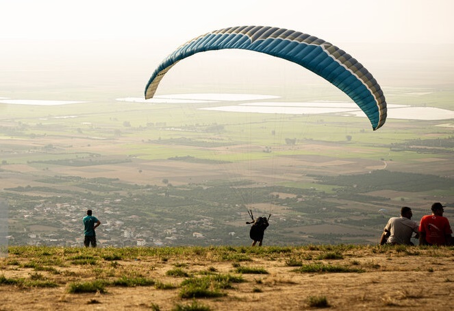 تصاویر | پرواز با پاراگلایدر در مازندران