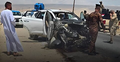 حمله پهپادی به یک خودرو در شمال عراق + جزئیات