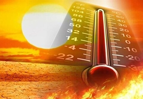 استقرار توده هوای گرم و وقوع دمای ۵۰ درجه در خوزستان