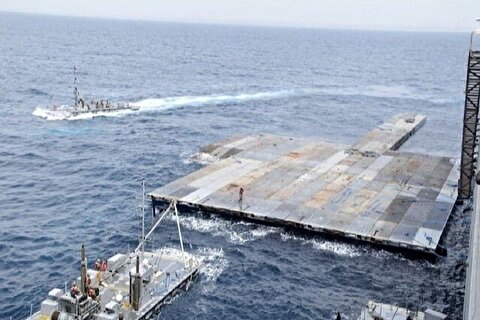 شکست مفتضحانه طرح امدادرسانی دریایی آمریکا به غزه