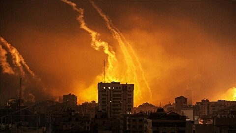 بمباران شدید مناطق مختلف شهر غزه