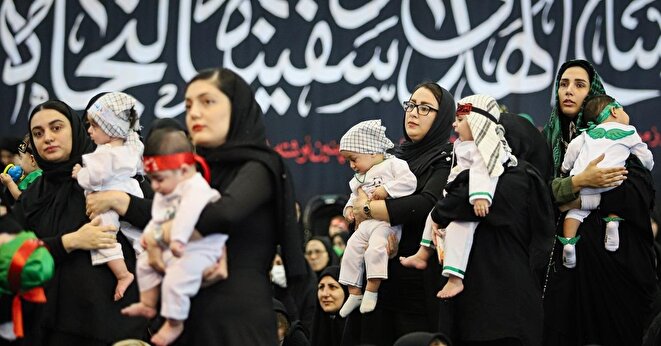 تصاویر | اجتماع بزرگ مادران و شیرخوارگان حسینی و عاشورایی تهران