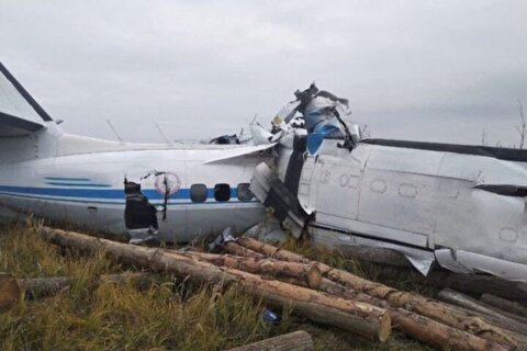 هواپیمای مسافربری روسیه سقوط کرد| ۳ نفر کشته شدند