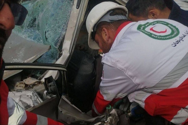 حادثه رانندگی در جاده اردبیل - سرچم ۹ مصدوم برجای گذاشت