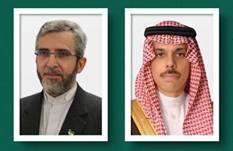 گفت‌وگوی تلفنی باقری و وزیر خارجه عربستان سعودی