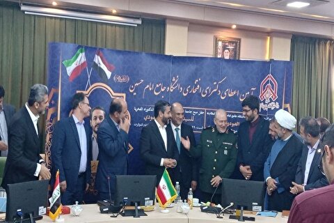 وزیر علوم عراق در دانشگاه امام حسین: ۱۰۰ هزار دانشجوی عراقی در ایران تحصیل می‌کنند
