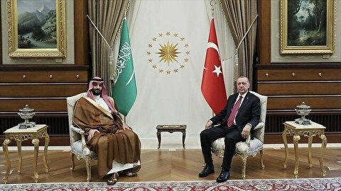 گفتگوی اردوغان و بن سلمان درباره جنگ غزه